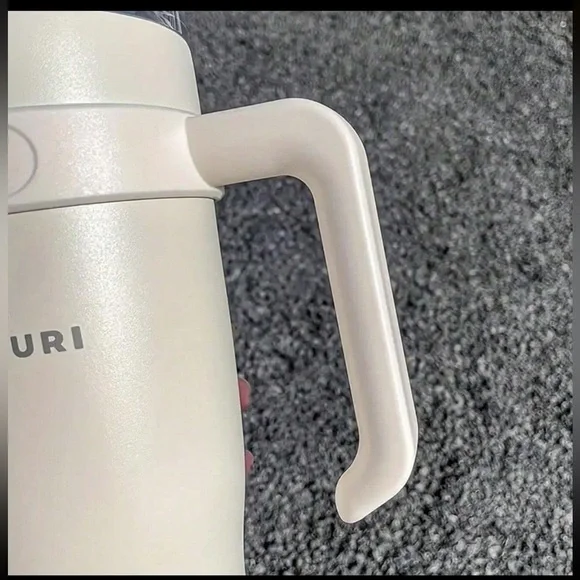 40 ounce vacuum insulated cup with handle stainless steel thermos (hot/cold) - Picture 3 of 10